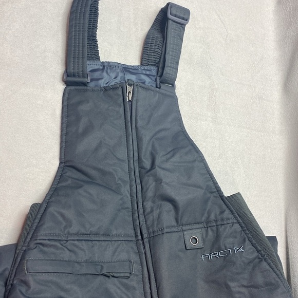 Arctix gray bibs size medium - Picture 2 of 3